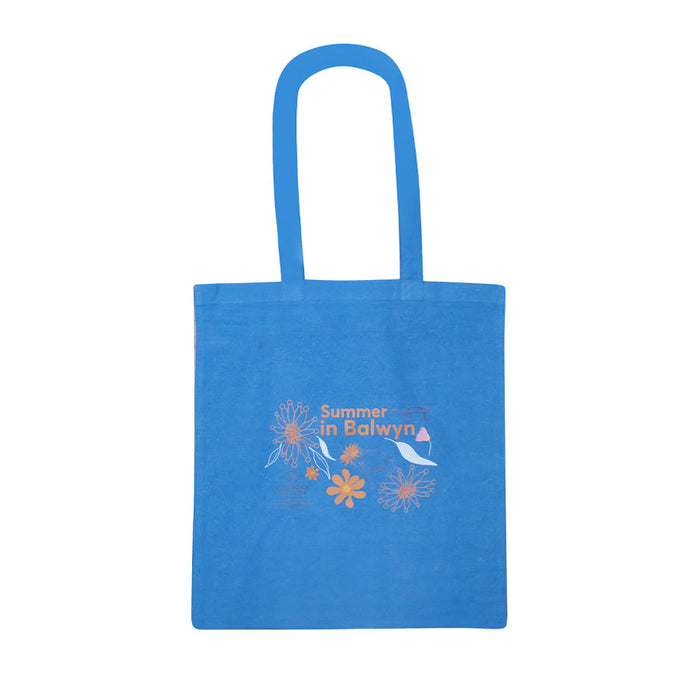 Recycled Colourful Cotton Tote Bag - Custom Promotional Product