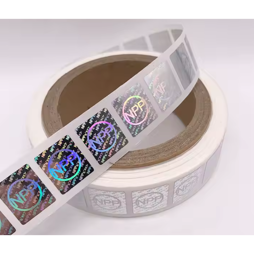 Hologram Label Round Sticker - 5 cm d - Custom Promotional Product