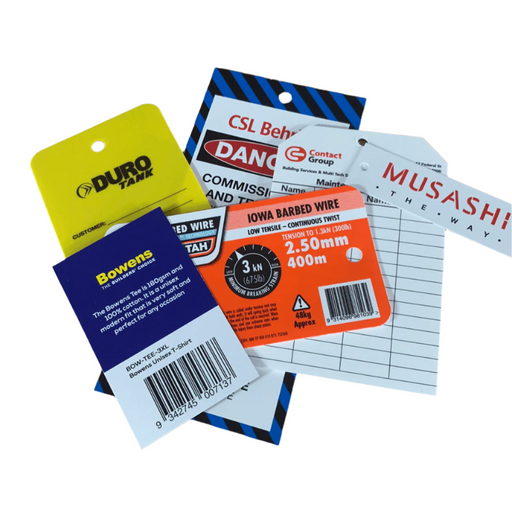 Recycled 300 GSM Card Swing Tags - Custom Promotional Product