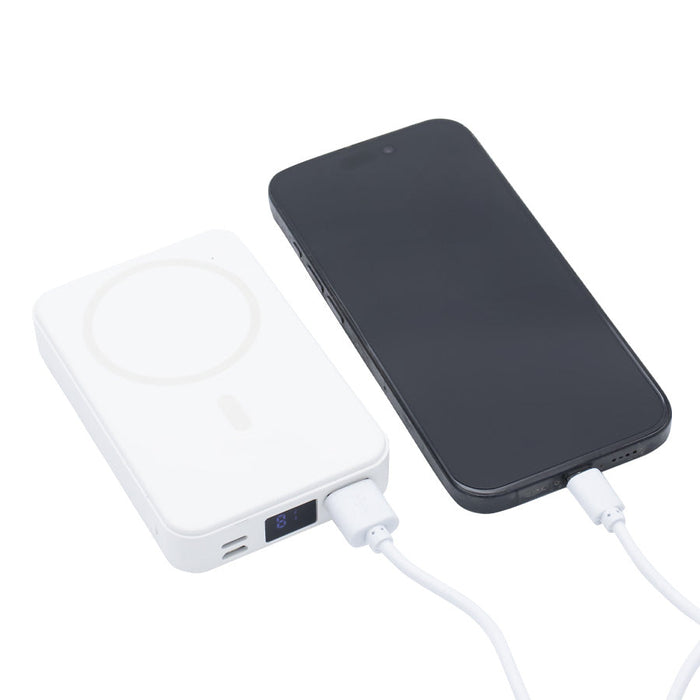 Turbo 5000mAh wireless charging power bank - Custom Promotional Product