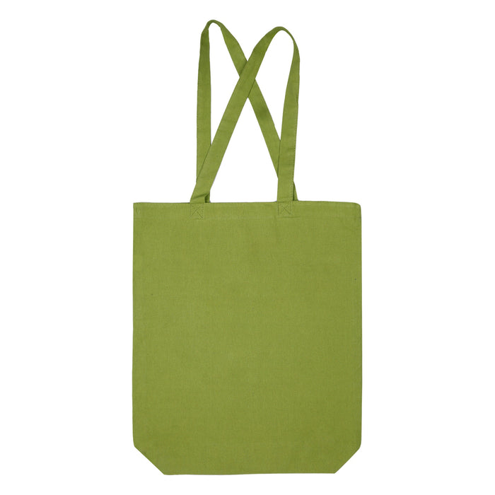 Manly Coloured Tote Bag with Bottom Gusset - Custom Promotional Product