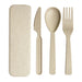 WHEAT STRAW UTENSILS SET