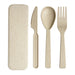 WHEAT STRAW UTENSILS SET