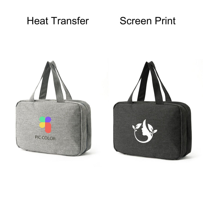 Large Capacity Hanging Toiletry Bag - Custom Promotional Product