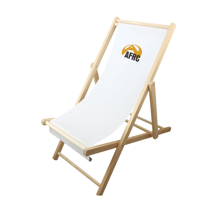 Wooden Beach Deck Chair - Custom Promotional Product