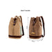Canvas Bucket Backpack - Custom Promotional Product