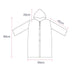 Kids EVA Reusable Raincoat - Custom Promotional Product