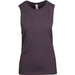 Ladies 160gsm 100% combed cotton sleeveless tee